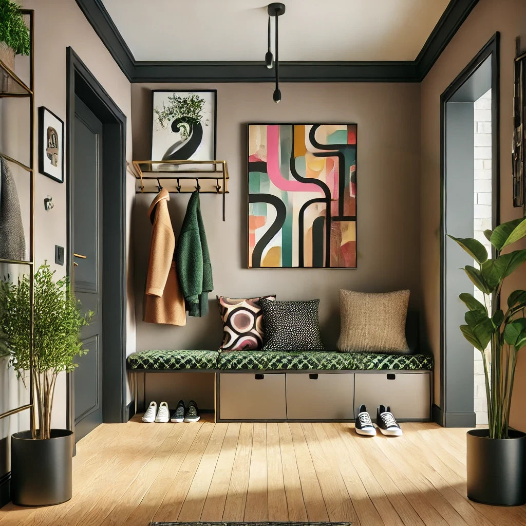 Moderner Flur Trendfarben 2025