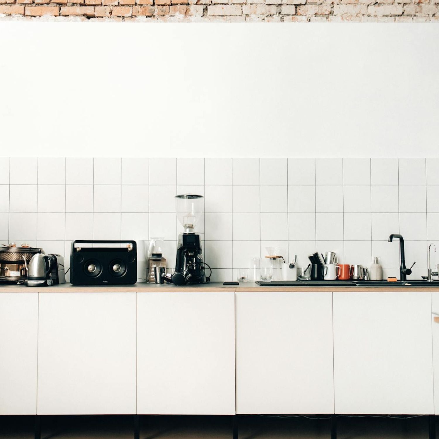 Moderne Küche durch Folierung