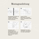 Designfabrik Hamburg zweiarmiger Handtuchhalter doppelarm feststehend Wandmontage Montageanleitung