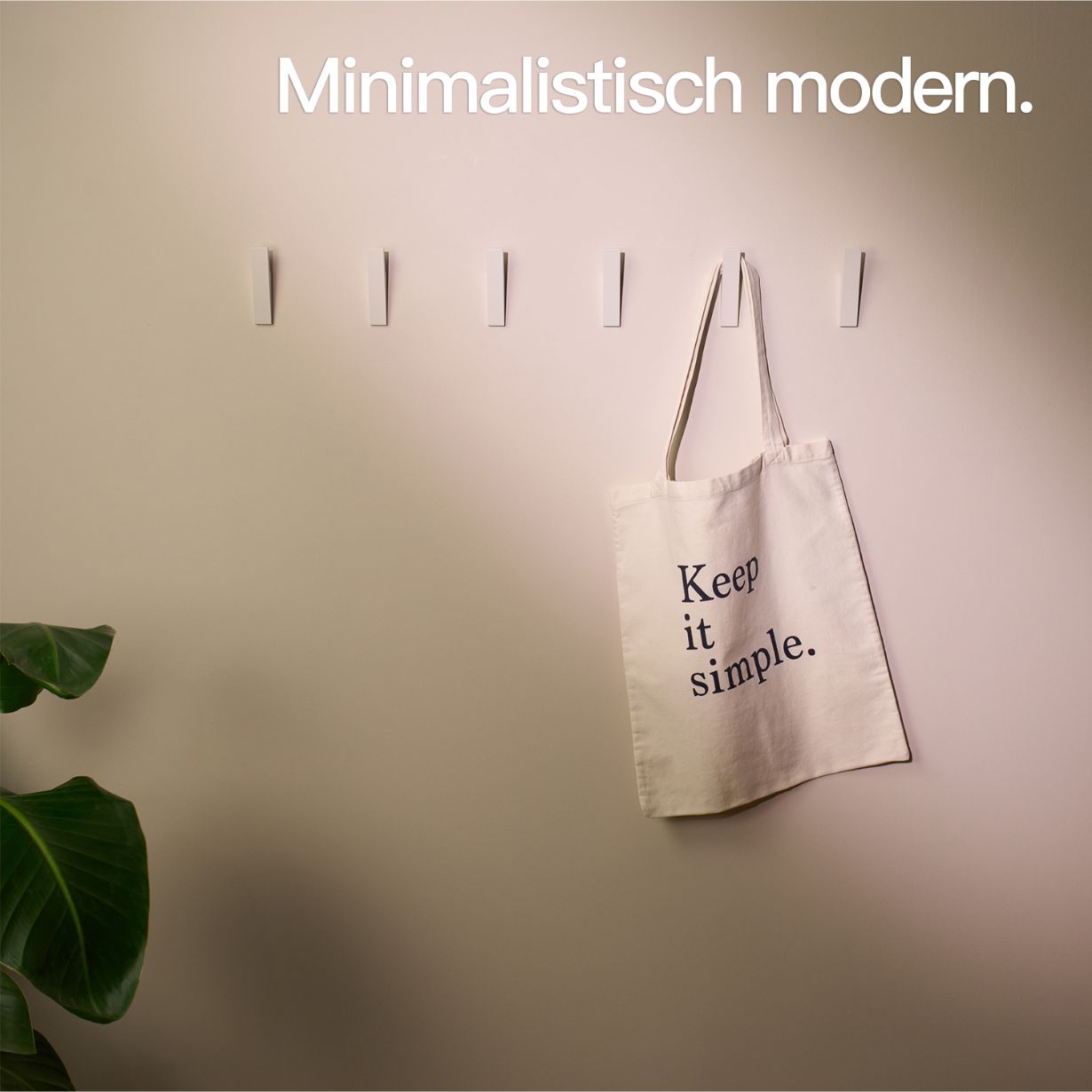 Designfabrik Hamburg Garderobenhaken zum Schrauben Set aus massivem Metall mit modernem Look