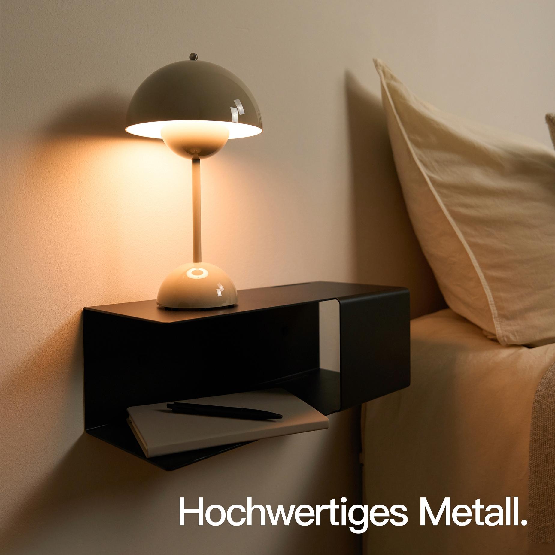 Designfabrik Hamburg Bettablage wandmontiert