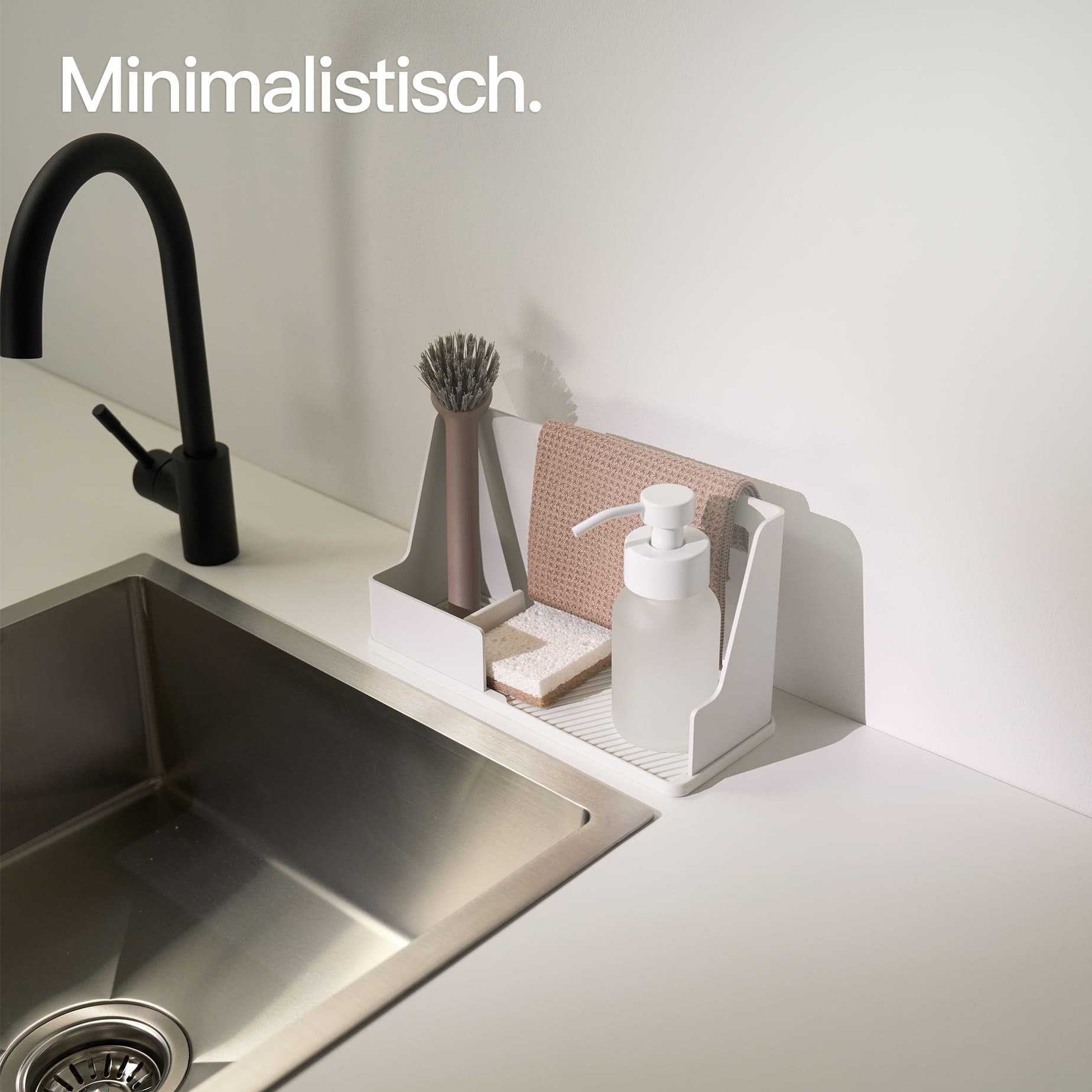 Designfabrik Hamburg Küchencaddy weiß