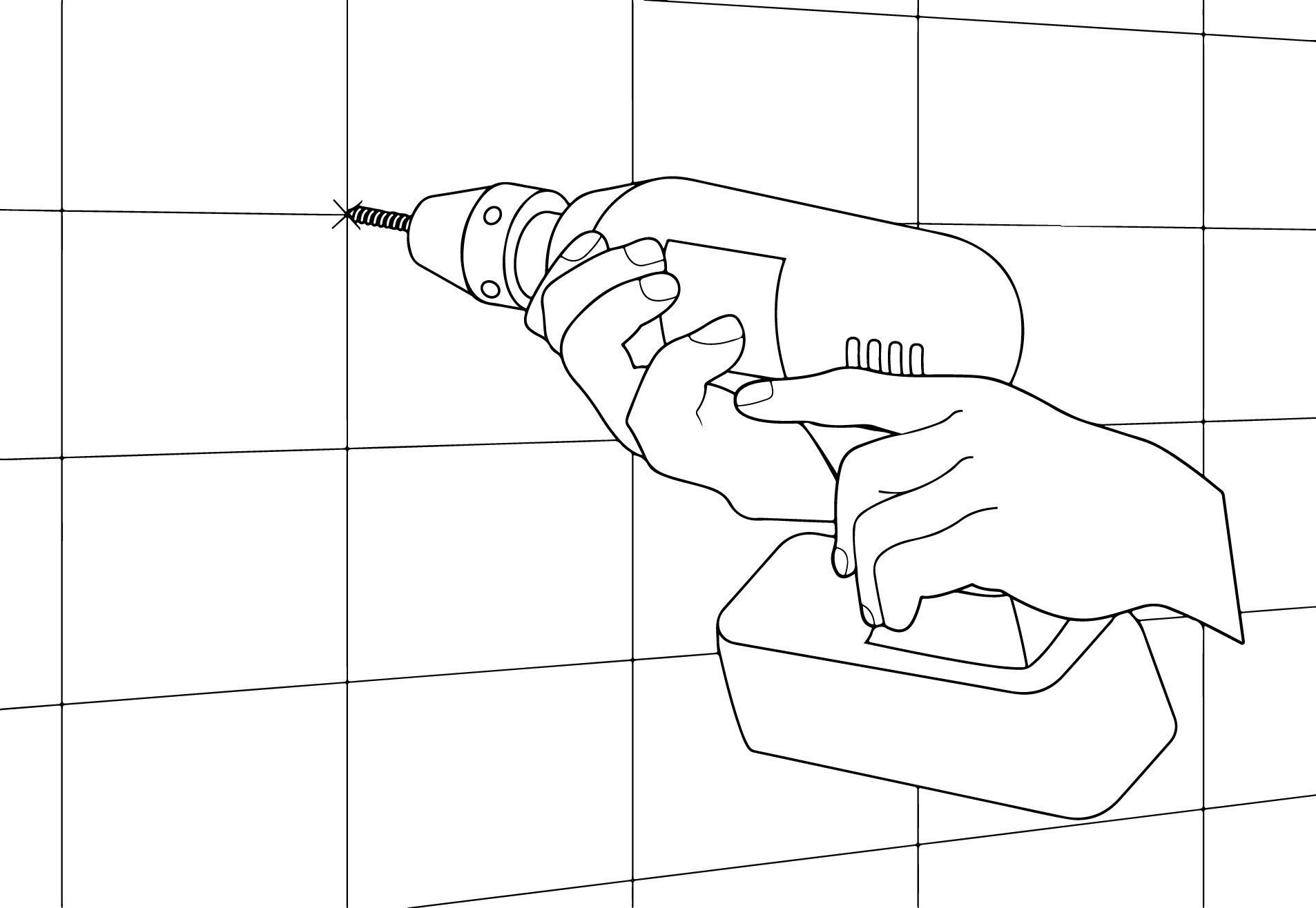 Designfabrik Hamburg Zweiarmiger Handtuchhalter Doppelarm zum Schrauben