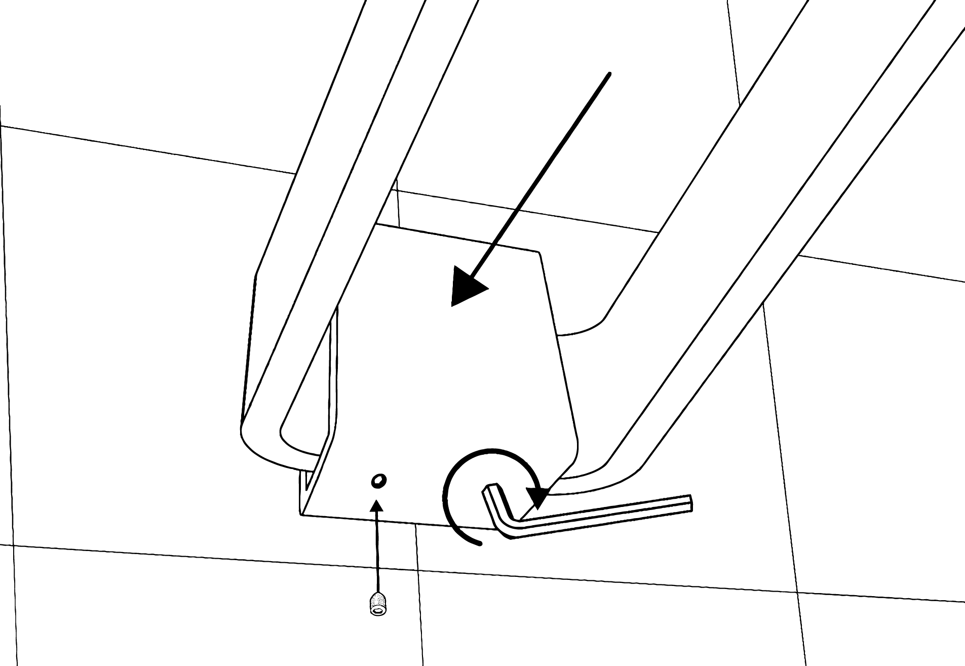 Designfabrik Hamburg Zweiarmiger Handtuchhalter Doppelarm zum Schrauben