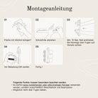 Designfabrik Hamburg vertikaler Gästehandtuchhalter zum Kleben ohne Bohren Montageanleitung