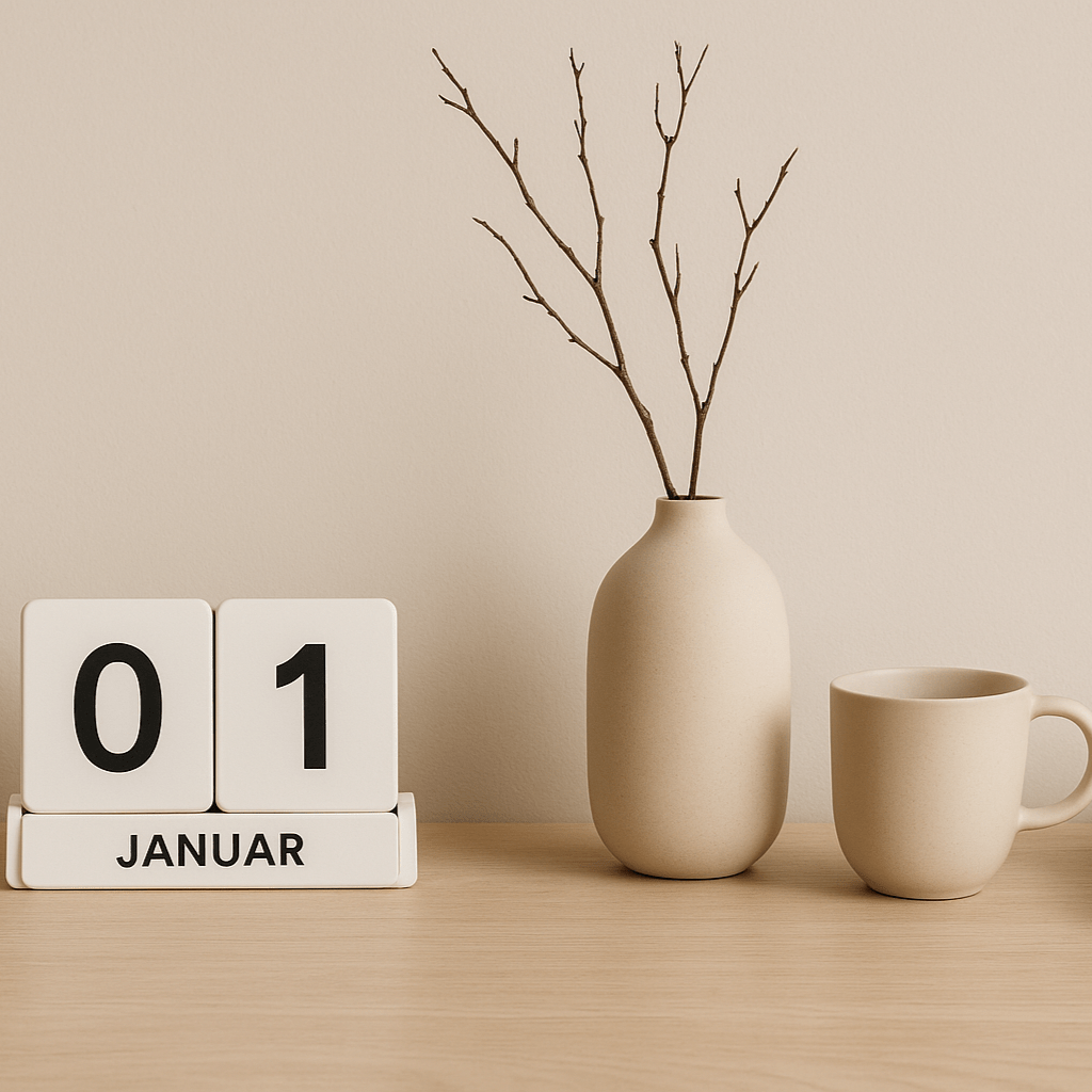 Minimalismus zum Jahreswechsel: Reduziertes Design, das bleibt