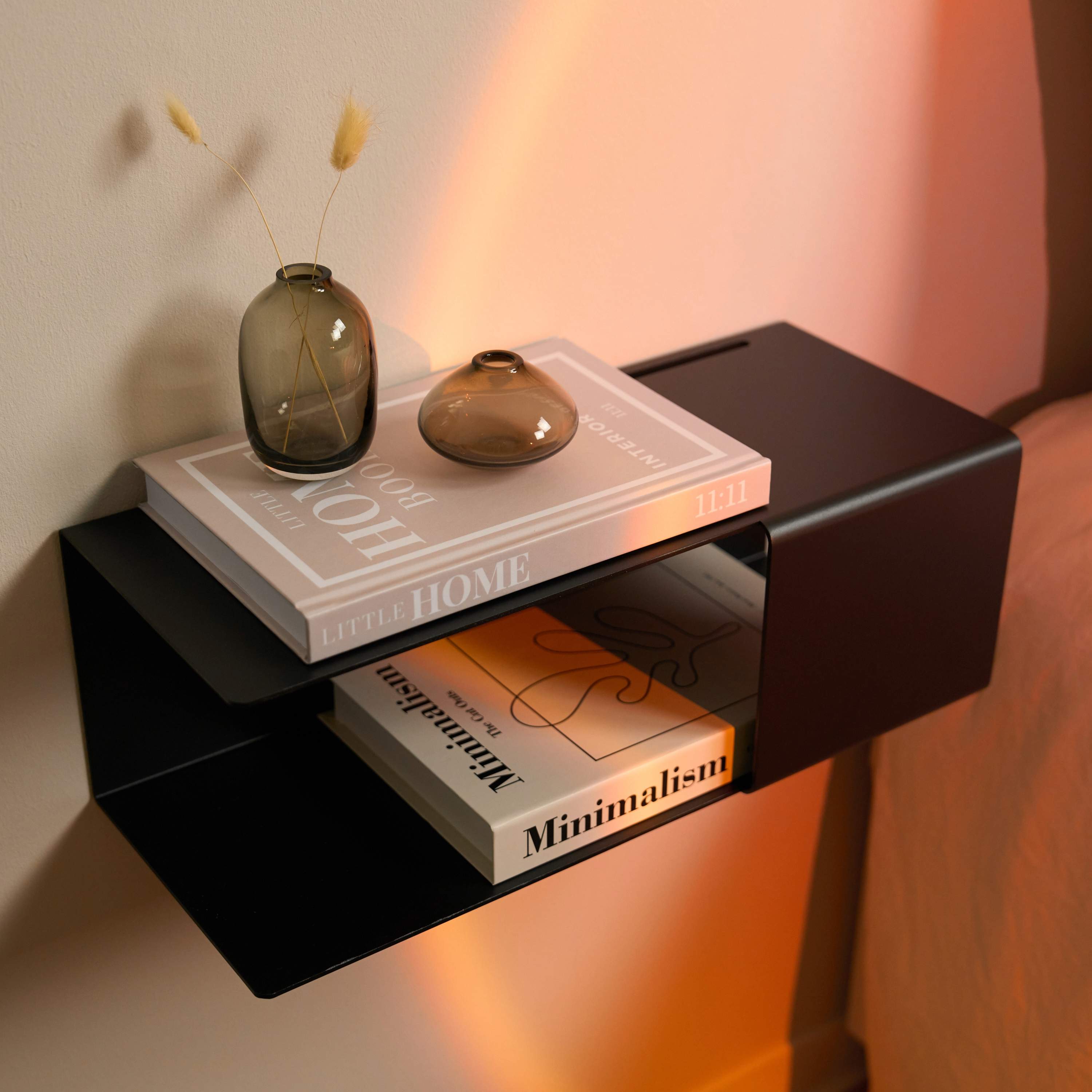 Nachtschrank Designfabrik Hamburg Schwarz 