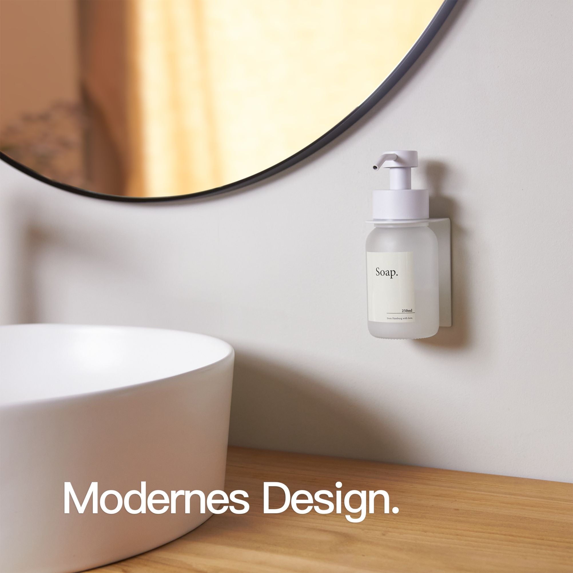 Wall mount soap dispenser discount