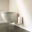 Designfabrik Hamburg Ersatzrollenhalter für Klopapier zum Kleben ohne Bohren mittels 3M Markenklebeband