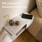 Designfabrik Hamburg Nachtschrank mit Kabelführung 