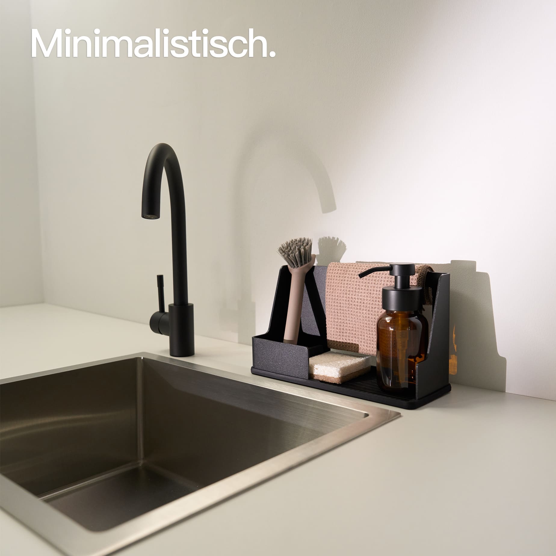 Designfabrik Hamburg Spülorganizer Waschbecken