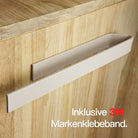 Designfabrik Hamburg selbstklebender Handtuchhalter ohne Bohren Beige