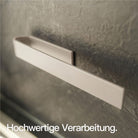 Designfabrik Hamburg Spültuchhalter ohne Bohren zur Montage am und im Waschbecken Beige