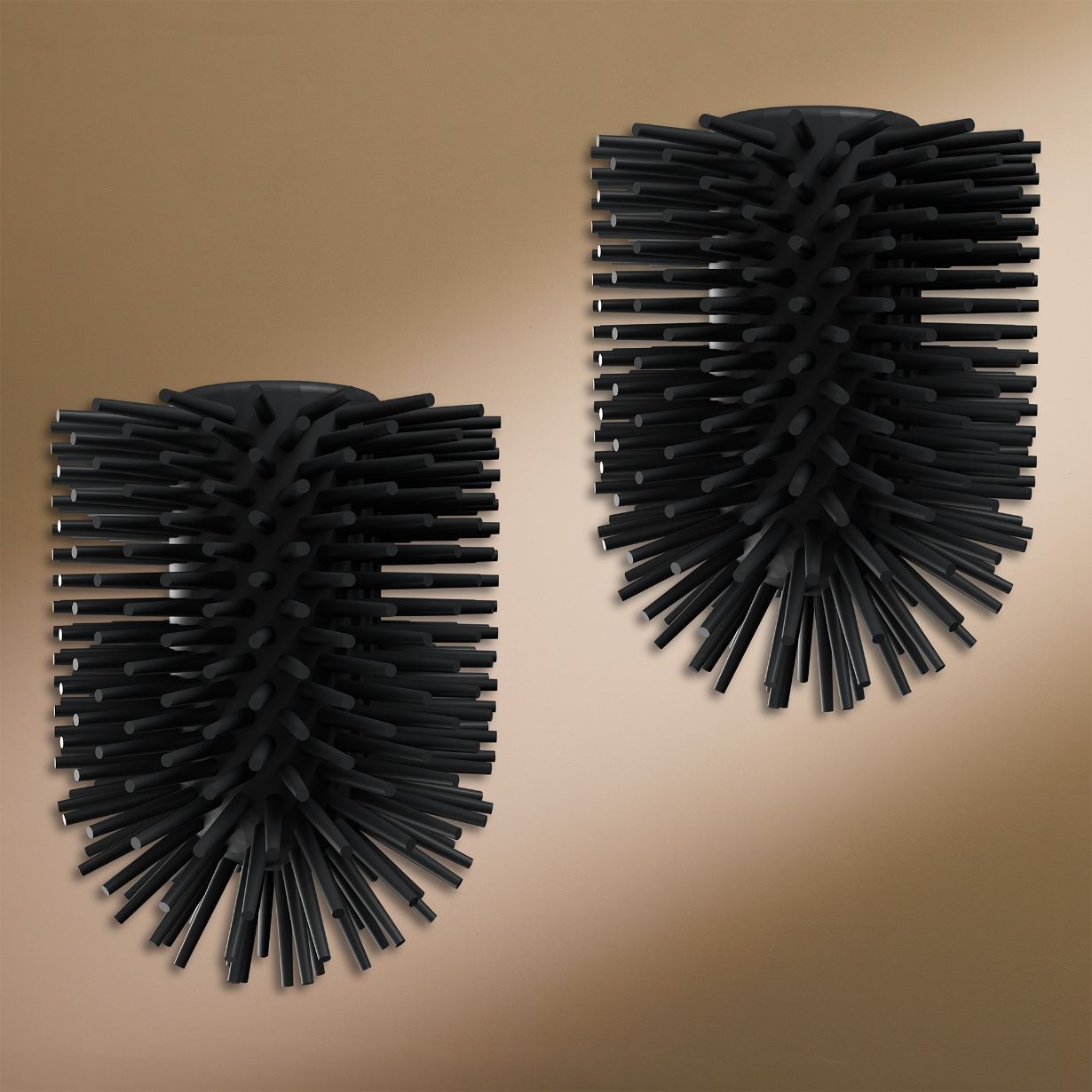 Designfabrik Hamburg Ersatz-Silikonbürsten für unsere Toilettenbürstengarnitur.