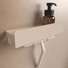 Anzeige_Render Designfabrik Hamburg Duschablage ohne Bohren Badregal Wandmontage selbstklebend 30cm