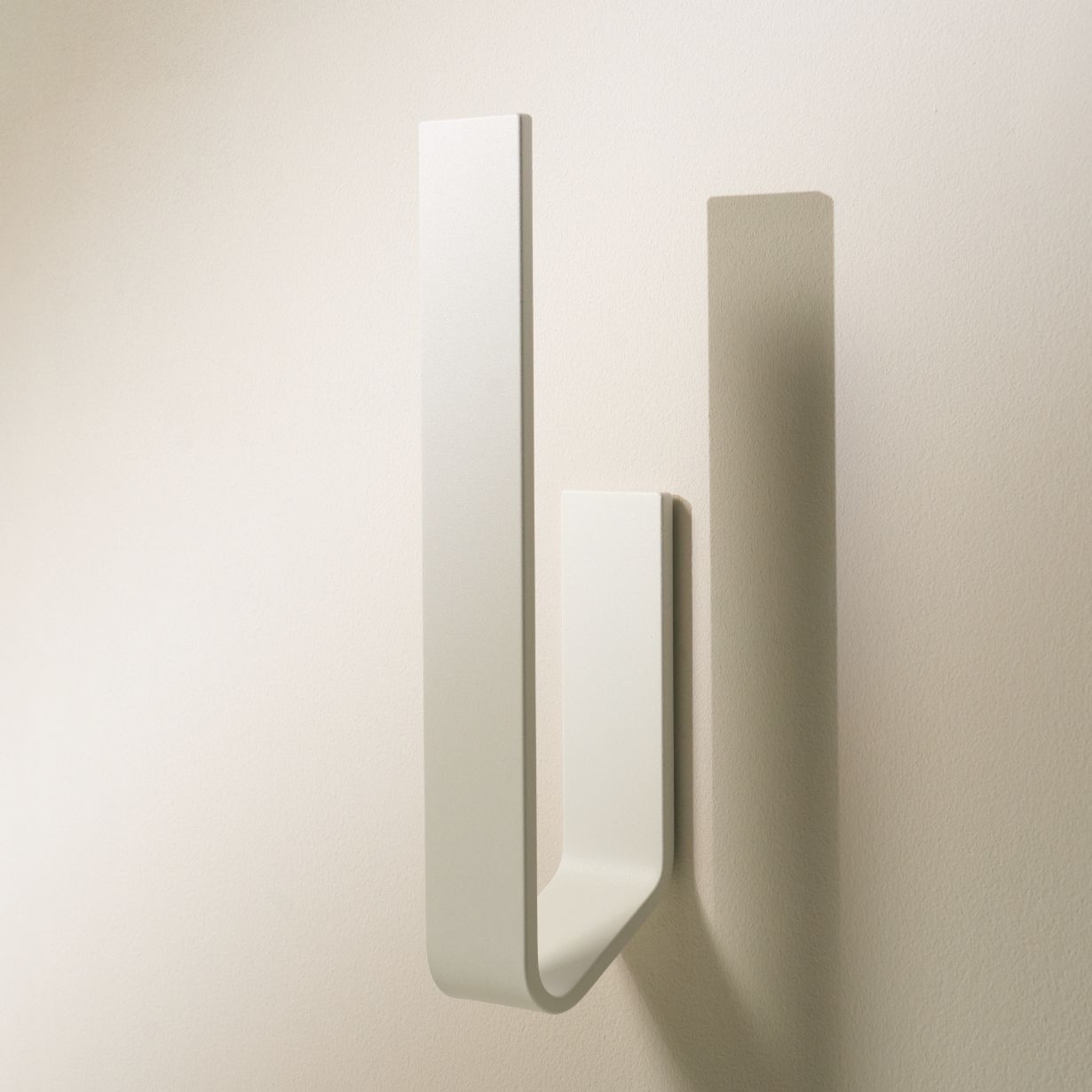 Designfabrik Hamburg Ersatzrollenhalter für Klopapier zum Kleben ohne Bohren mittels 3M Markenklebeband