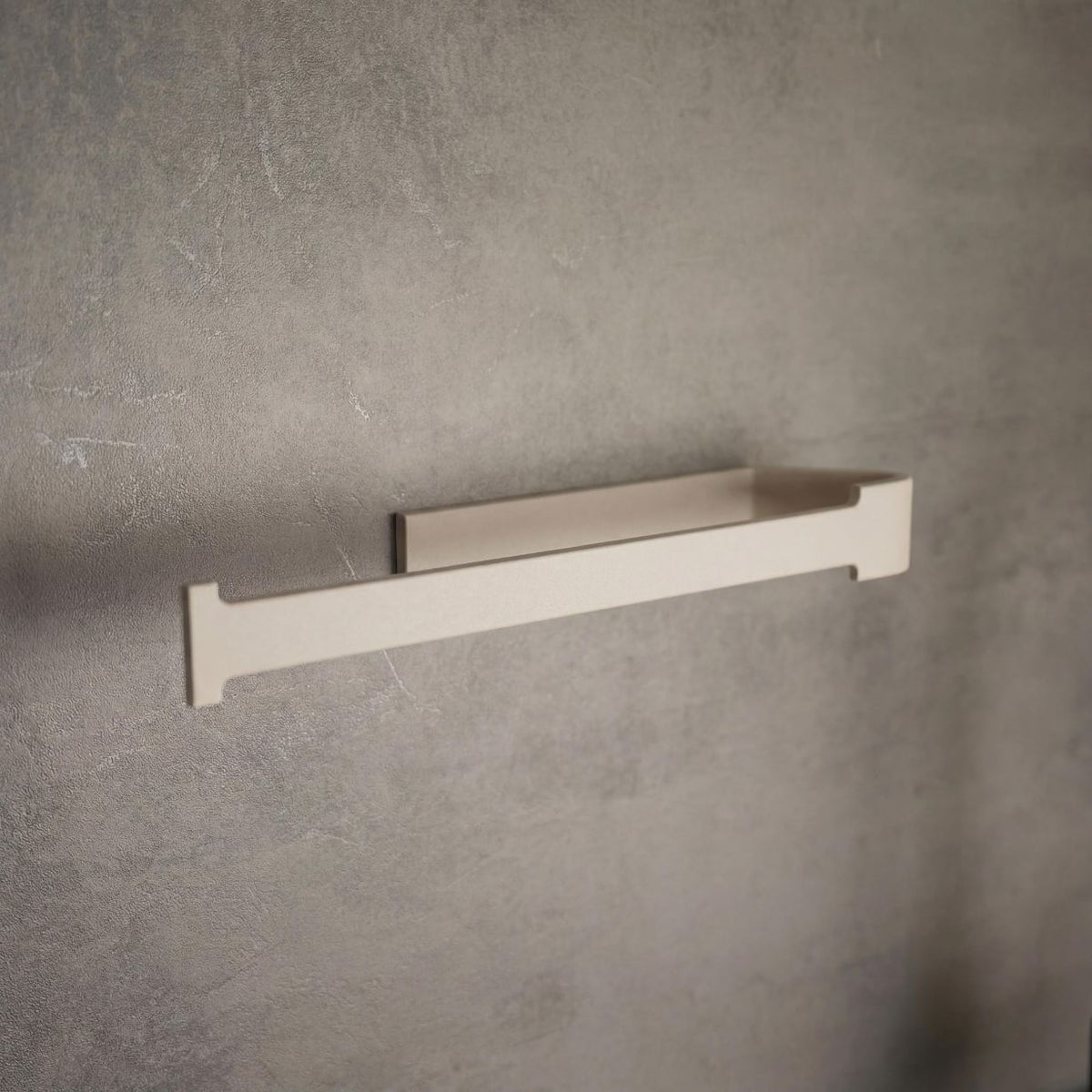 Designfabrik Hamburg Küchenrollenholter ohne bohren für die Küchenrückwand beige