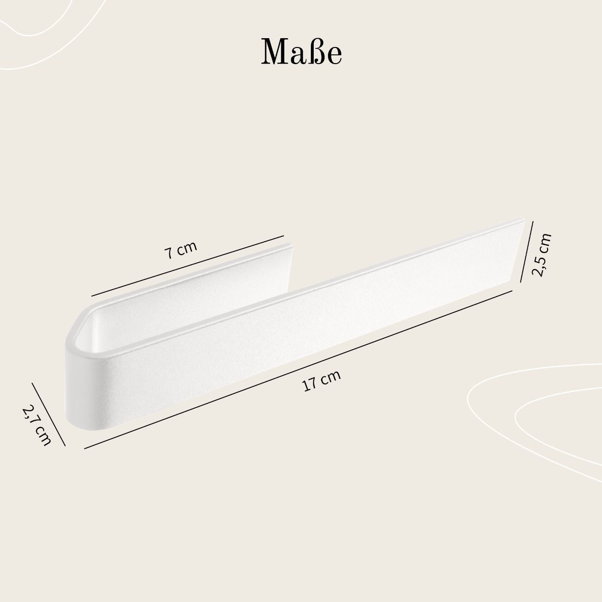 Designfabrik Hamburg Spültuchhalter ohne Bohren