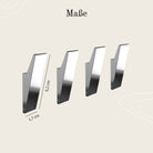 Designfabrik Hamburg Klebehaken ohne Bohren