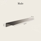 Designfabrik Hamburg Kleberegal aus Metall ohne Bohren