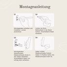 Designfabrik Hamburg Garderobenhaken zum Schrauben Set aus massivem Metall mit modernem Look