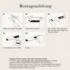 Designfabrik Hamburg Montageanleitung Toilettenpapierhalter mit Ablage w