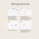 Designfabrik Hamburg minimalistischer Nachttisch aus Metall beige