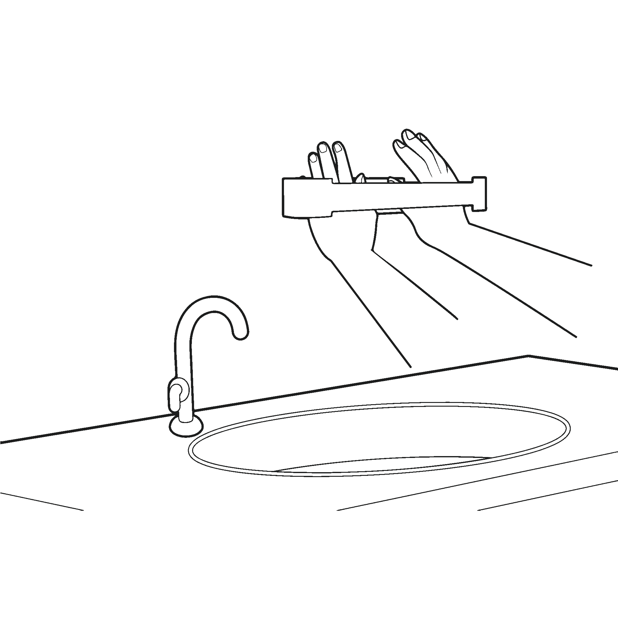 Designfabrik Hamburg Küchenrollenhalter Montageanleitung Grafik