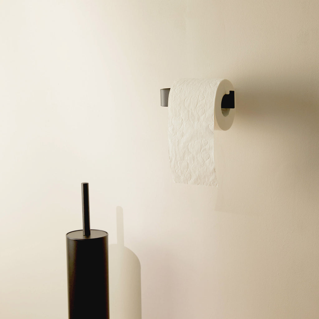 Designfabrik Hamburg Klorollenhalter Toilettenpapierhalter ohne Bohren