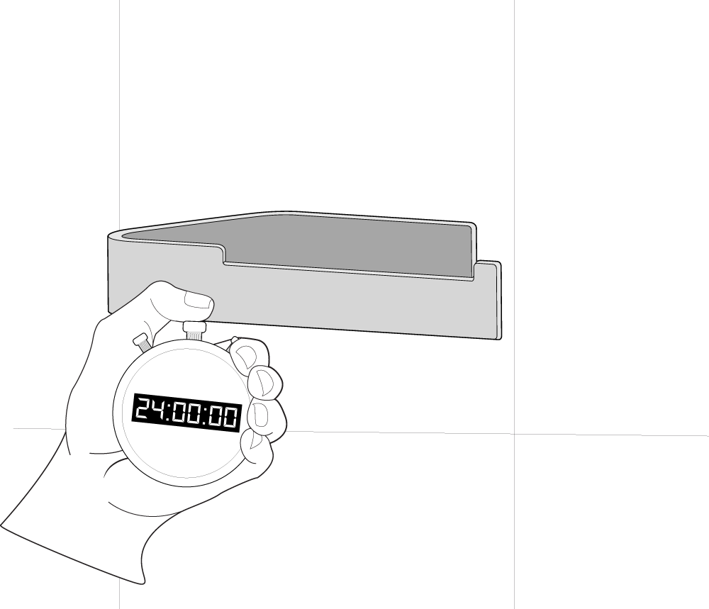 Designfabrik Hamburg Montageanleitung Toilettenpapierhalter ohne Bohren Klorollenhalter selbstklebend